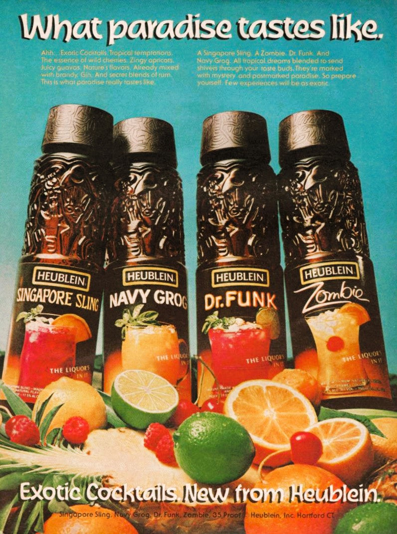 Heublein Exotic Cocktails 1980
