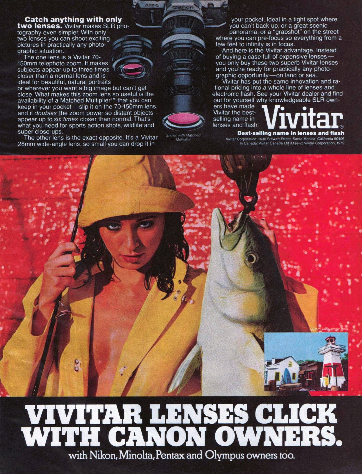 Vivitar Lenses 1980