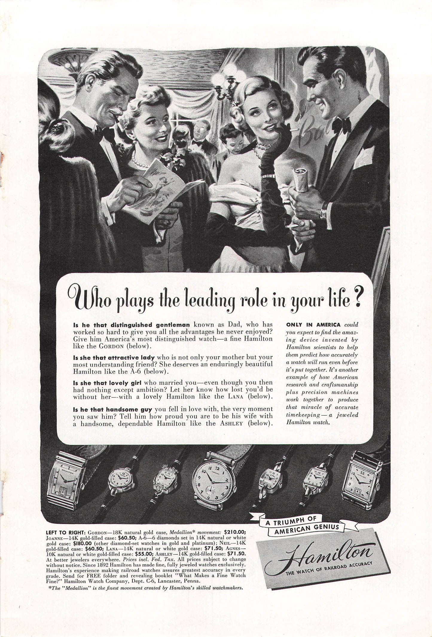 Hamilton Watches 1948