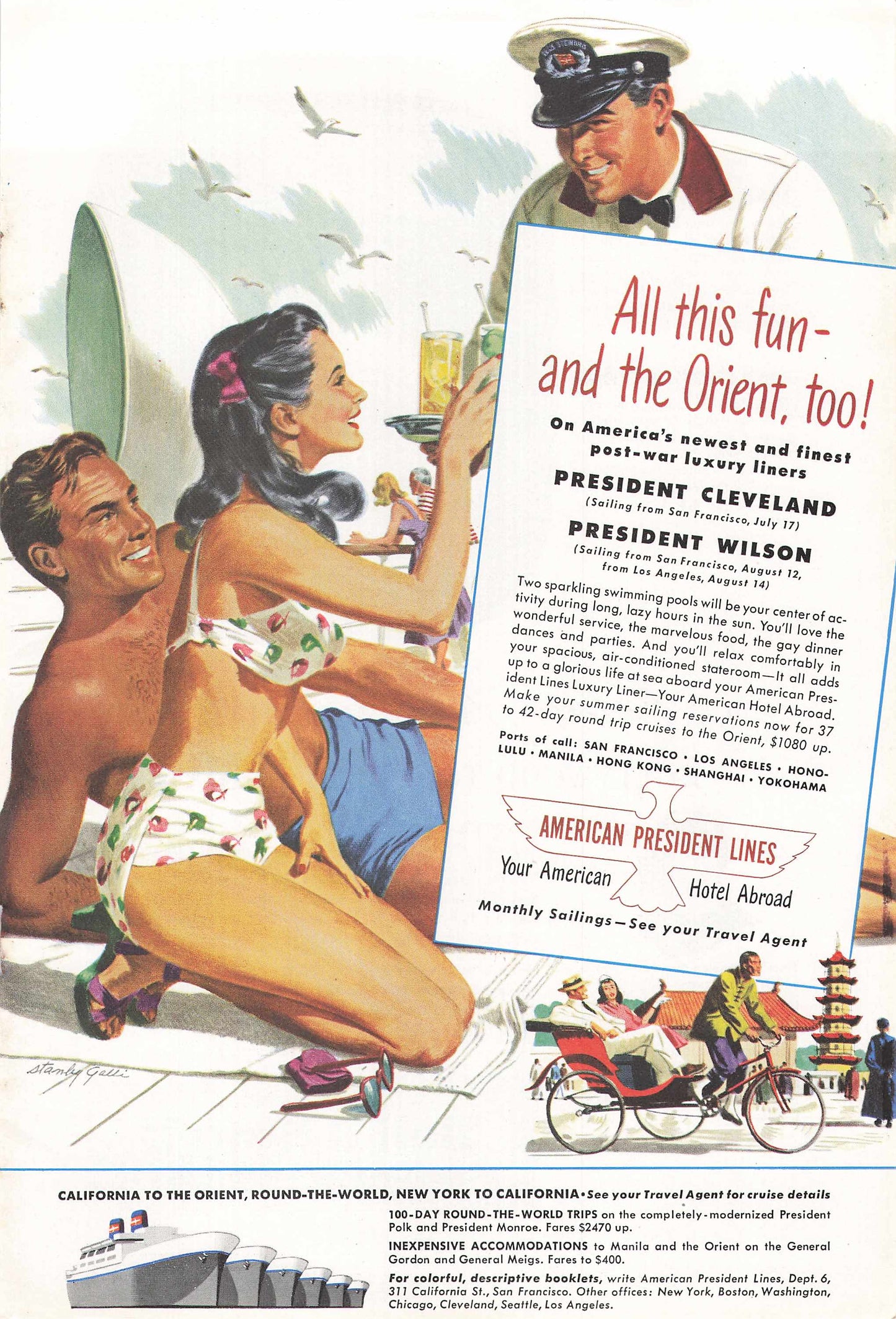 American President Lines 1948