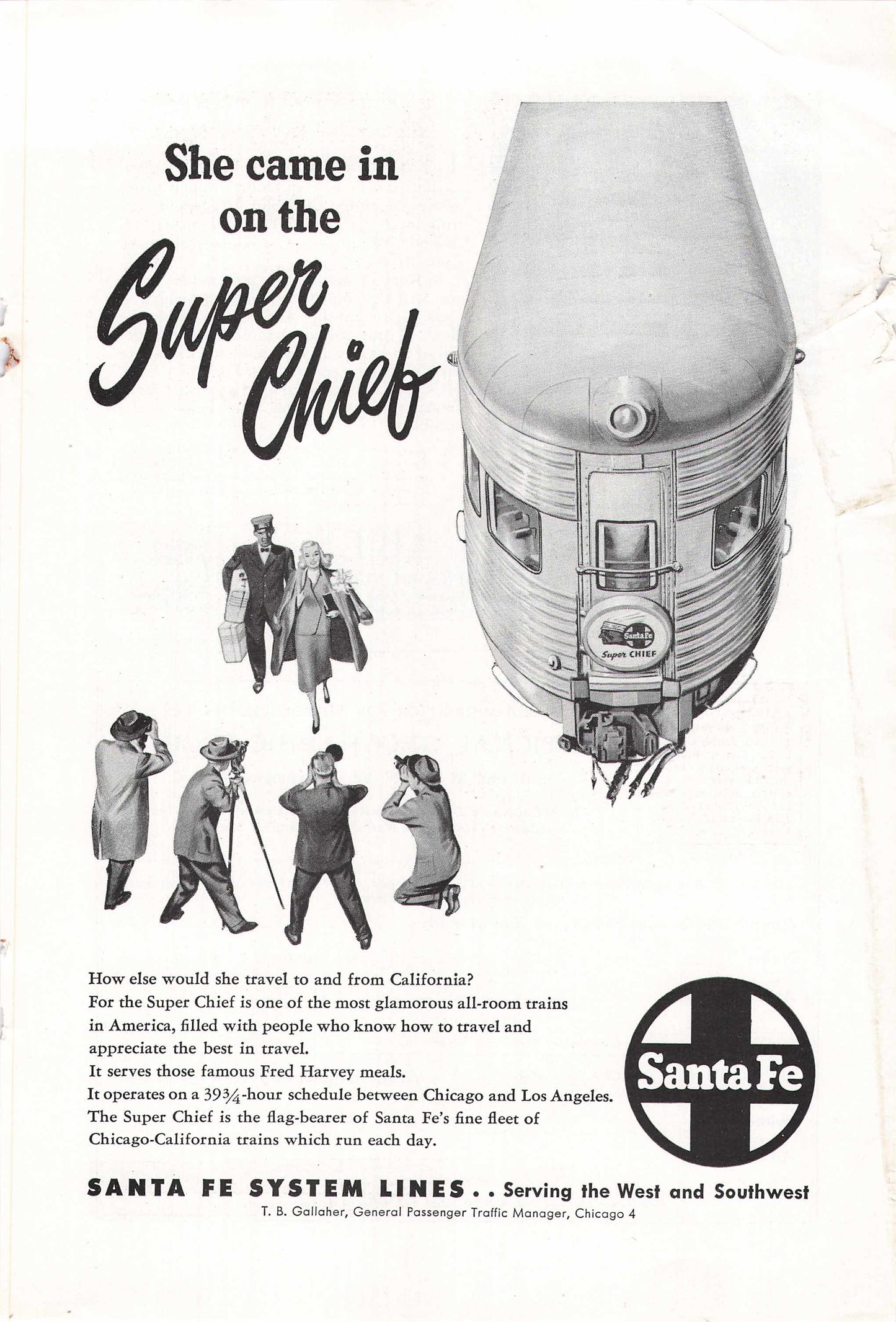 Santa Fe Super Chief 1948