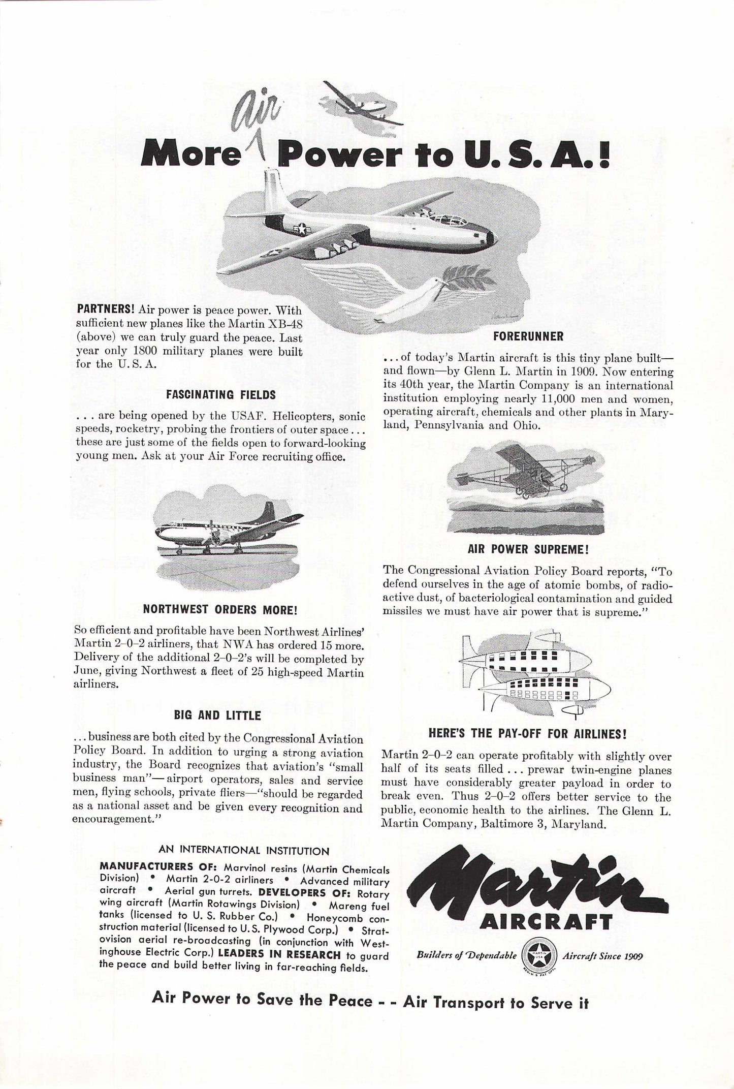 Martin Aircraft 1948