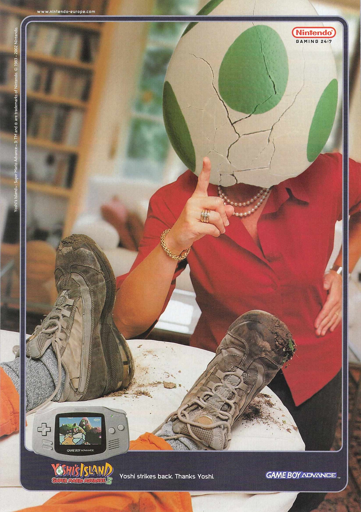 Yoshi's Island Gameboy Advance 2002