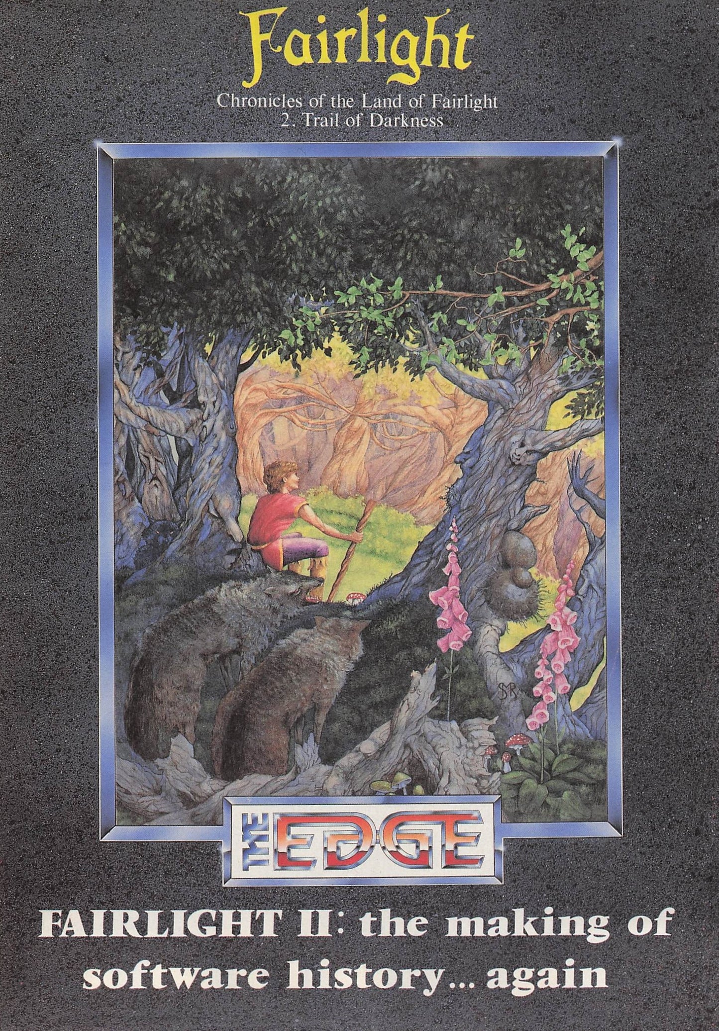 Original printed advert for Fairlight Chronicles 2 from 1986