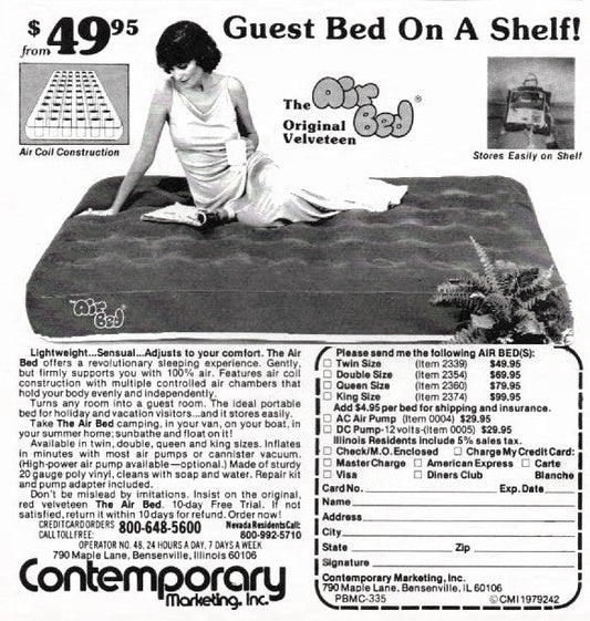 The Air Bed 1979