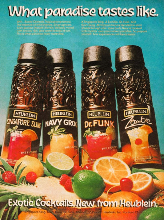 Heublein Exotic Cocktails 1980