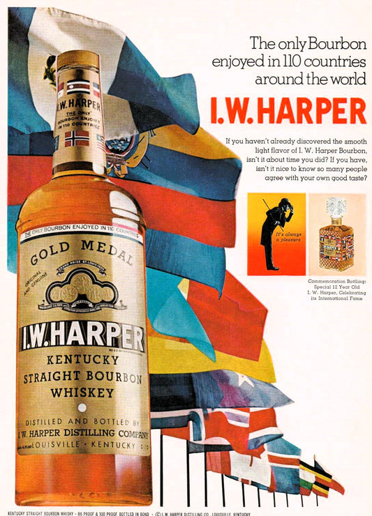 I. W. Harper Bourbon 1980