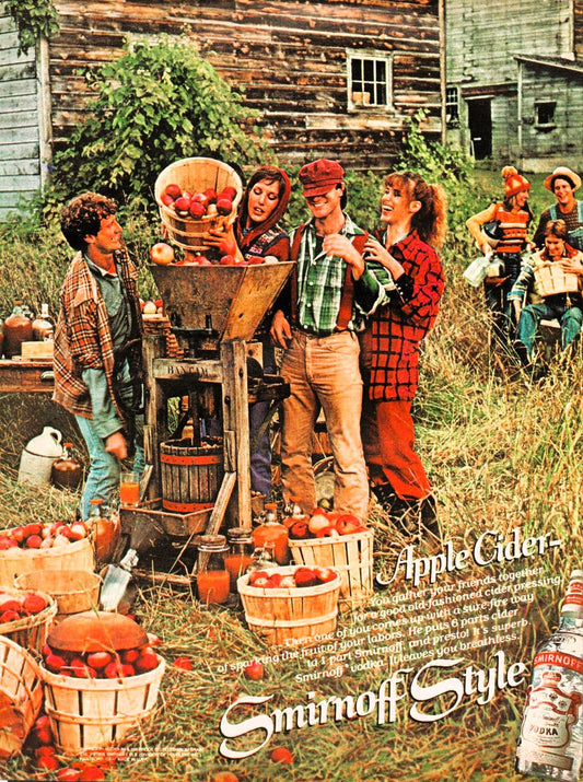 Smirnoff "Apple Cider Recipe" 1979