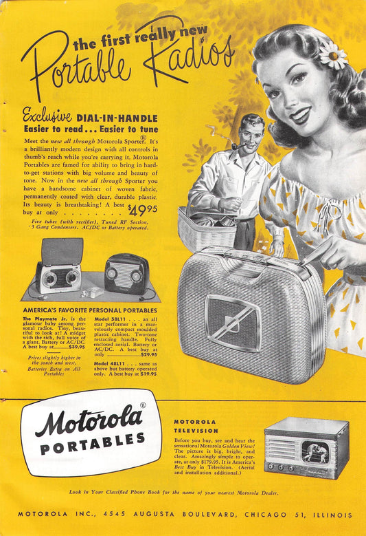 Motorola Portables 1948