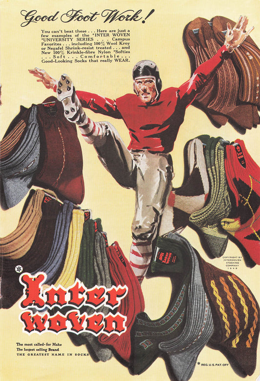 Inter Woven University Series Socks 1948