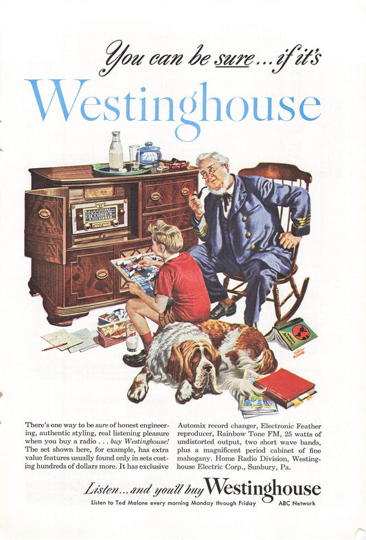 Westinghouse Radio 1948