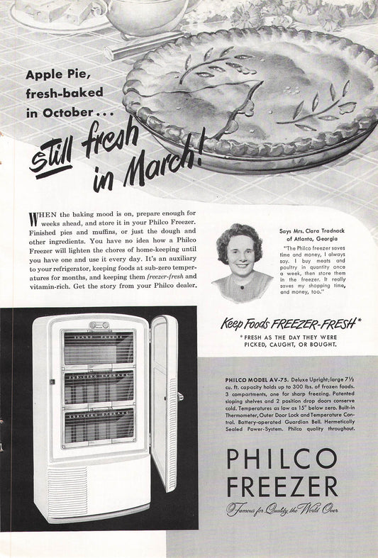 Philco Freezer 1948
