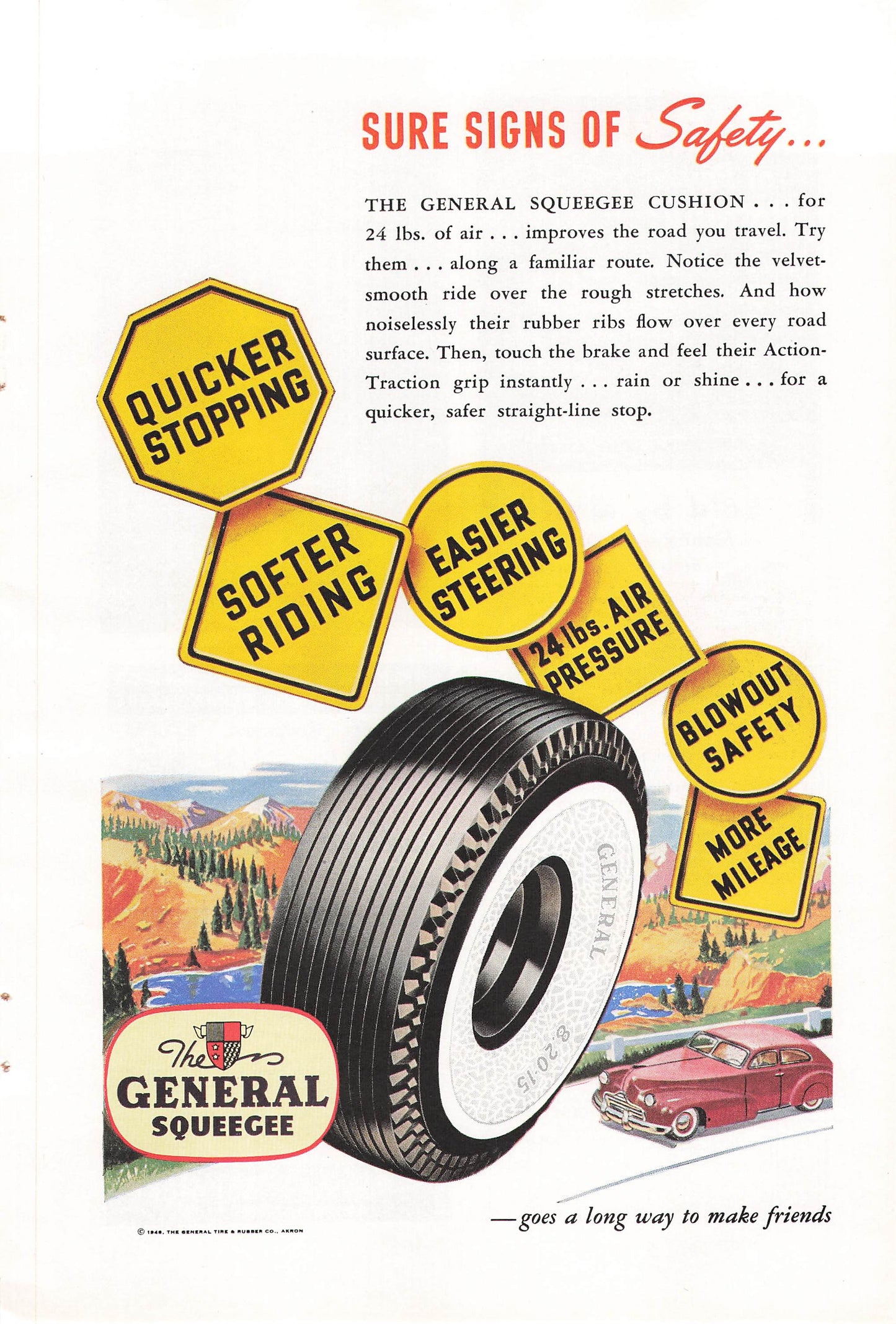 General Squeegee Tyres 1948