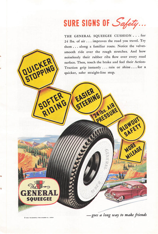 General Squeegee Tyres 1948