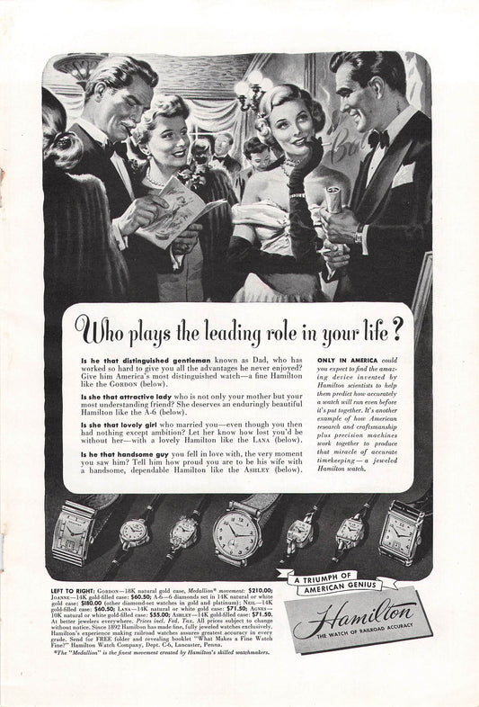 Hamilton Watches 1948