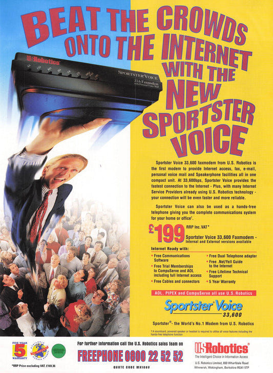 Sportster Voice Modem 1996