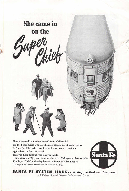 Santa Fe Super Chief 1948