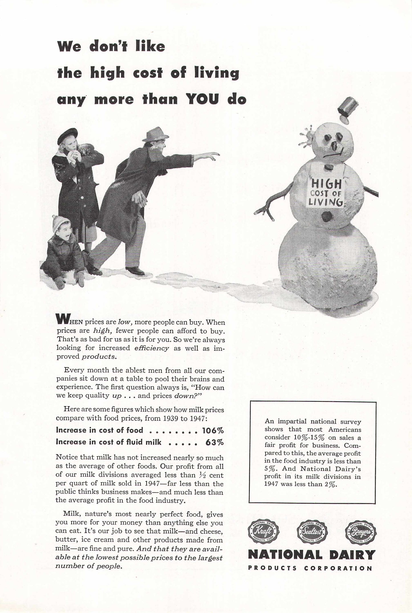 National Dairy Products Corpoation 1948