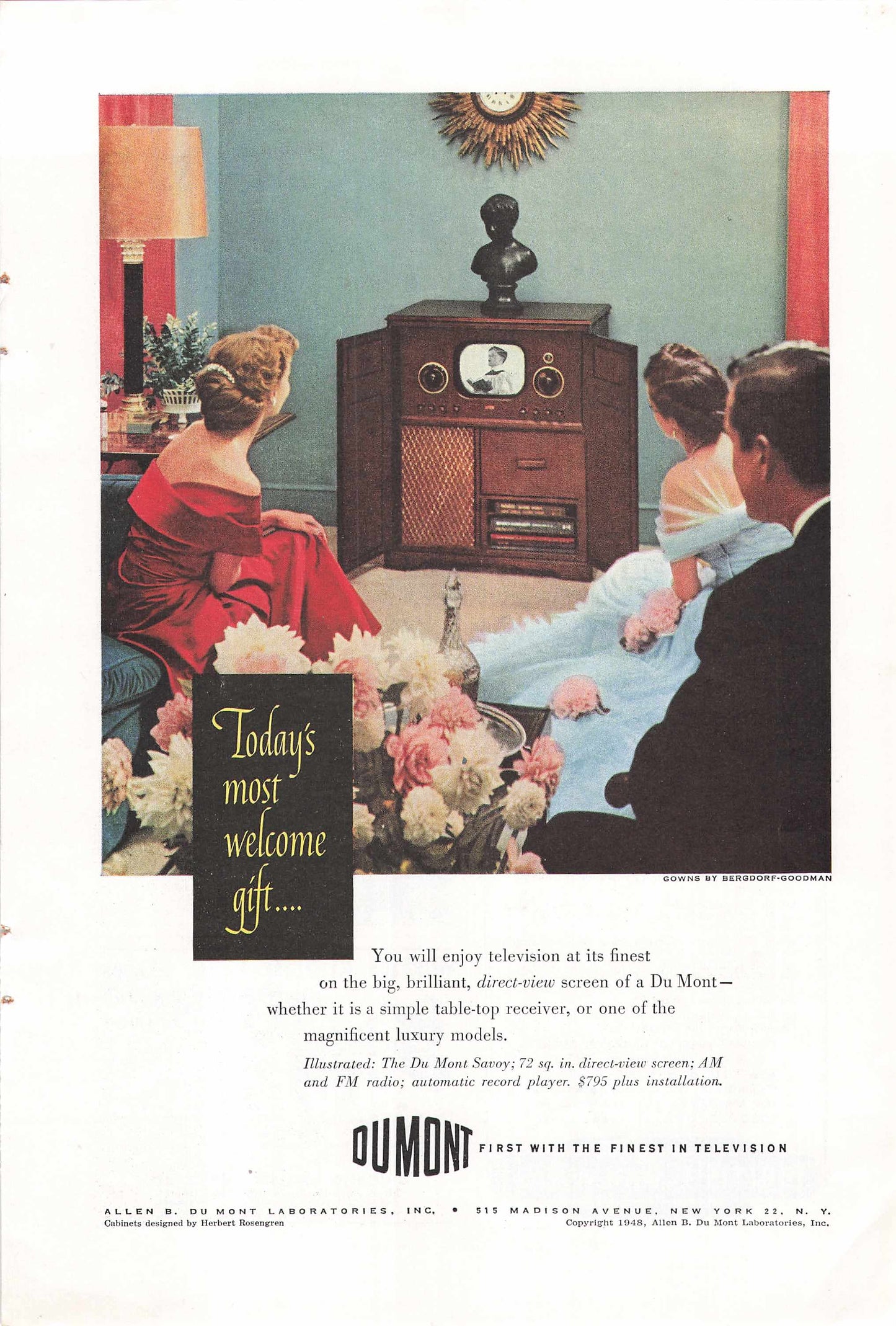 Du Mont Savoy Television 1948