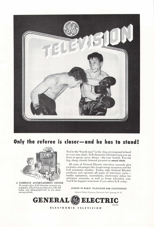 General Electric Televisions 1948