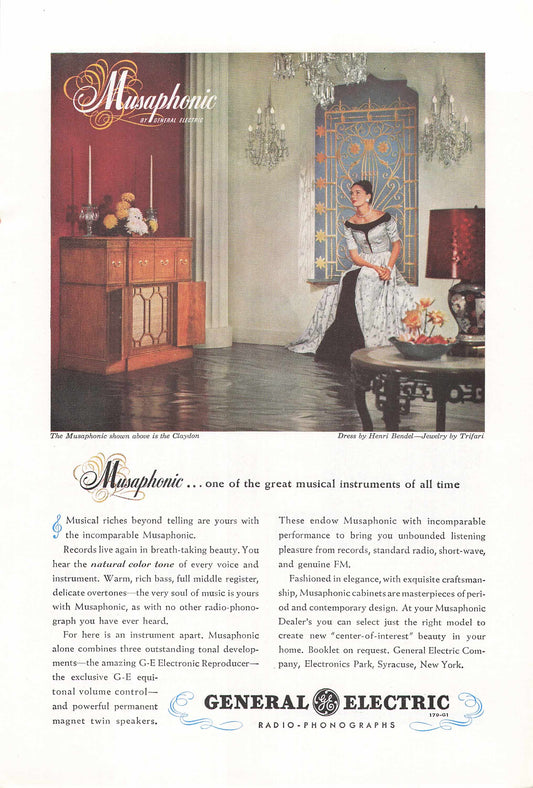 General Electric Musaphonic 1948