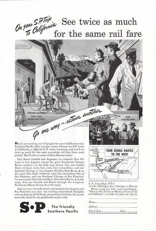 Southern Pacific Railroad 1948