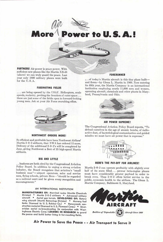 Martin Aircraft 1948