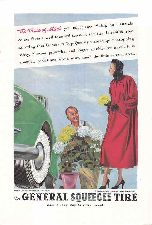 General Squeegee Tire 1948