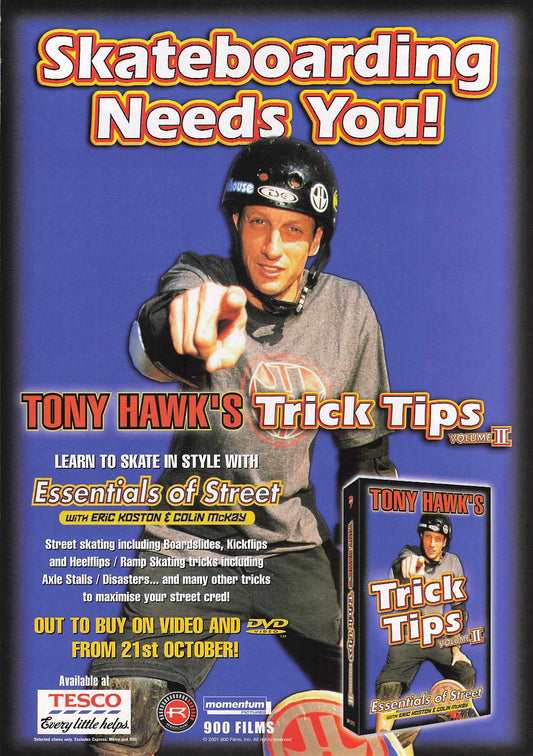 Tony Hawk's Trick Tips 2002