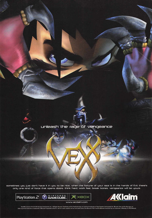 Vexx Video Game 2003