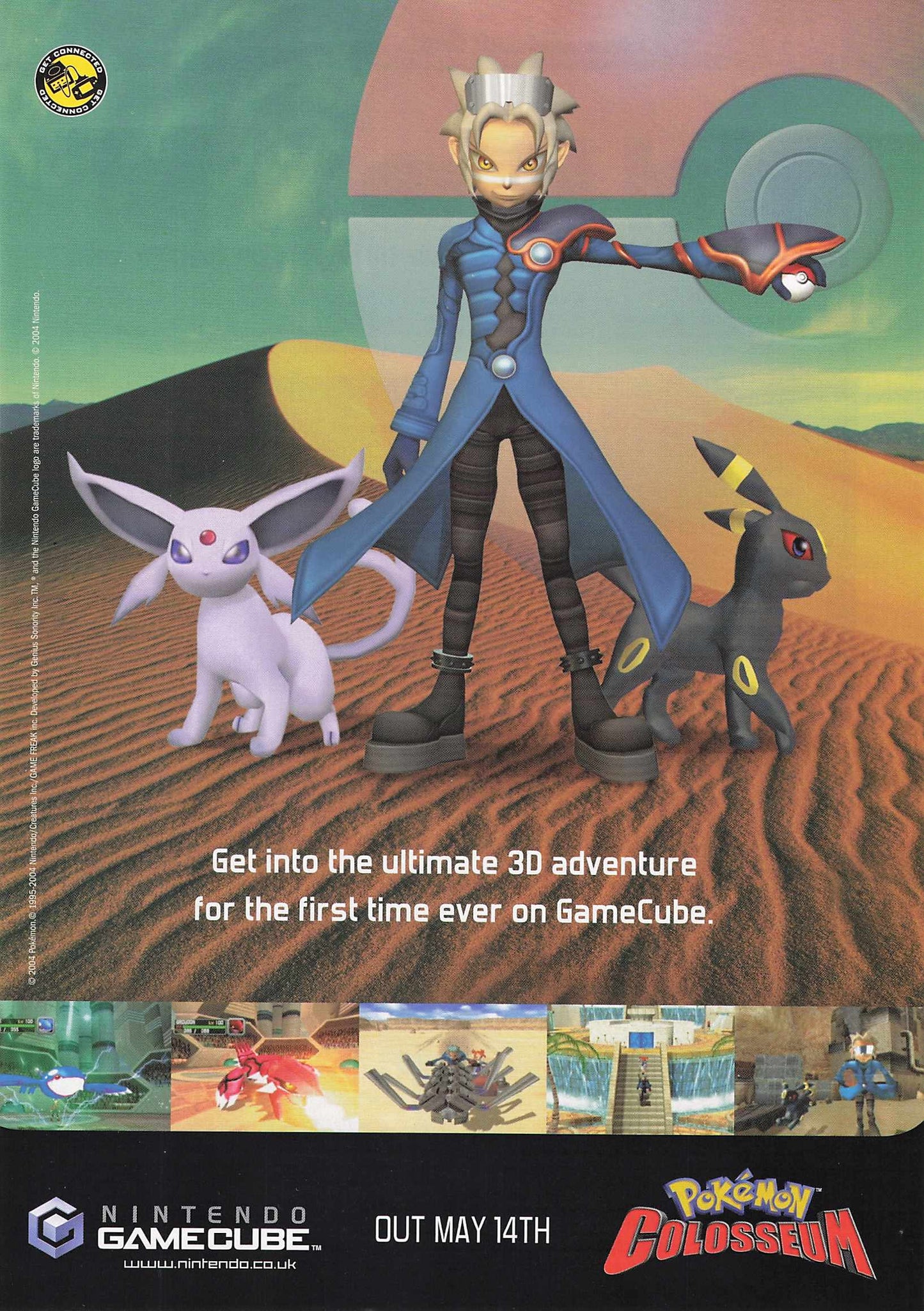 Pokemon Colosseum Nintendo Gamecube 2004