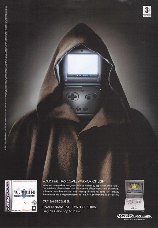 Final Fantasy 1& 2 Gameboy Advance advert 2004