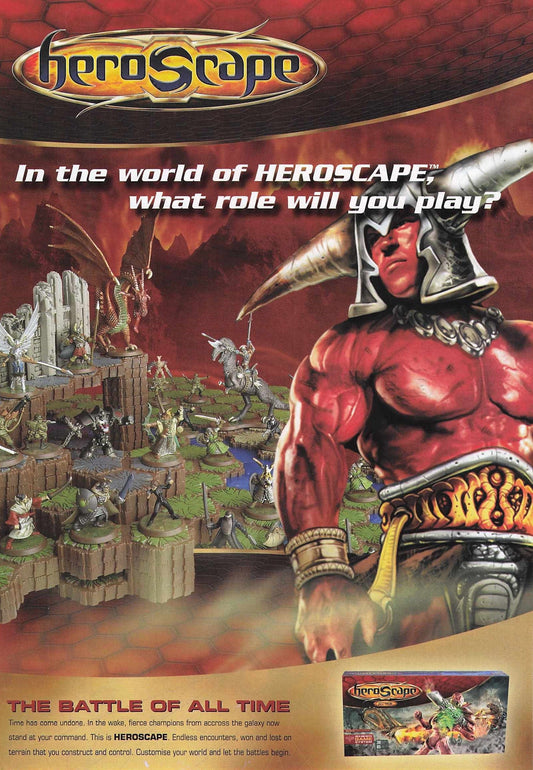 HeroScape Table Game Original Advert 2004