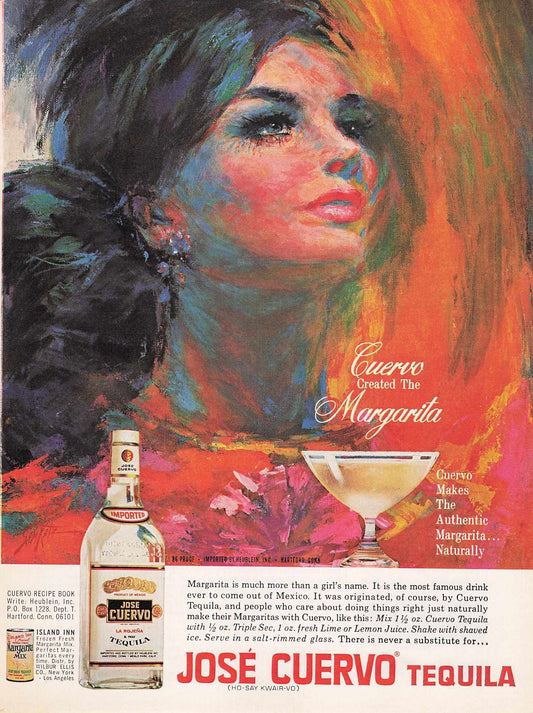 Jose Cuervo Tequila Original Advert 1967