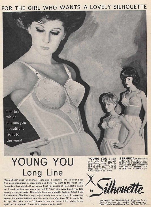 Silhouette Young You Swimwear Advert 1962