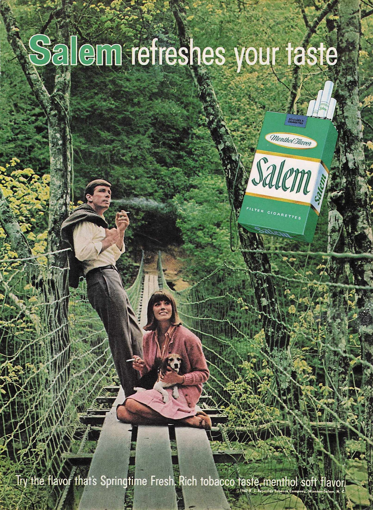 Salem Menthol Original Advert 1967