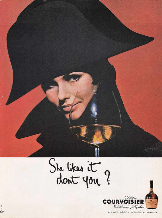 Courvoisier Cognac Original Advert 1967