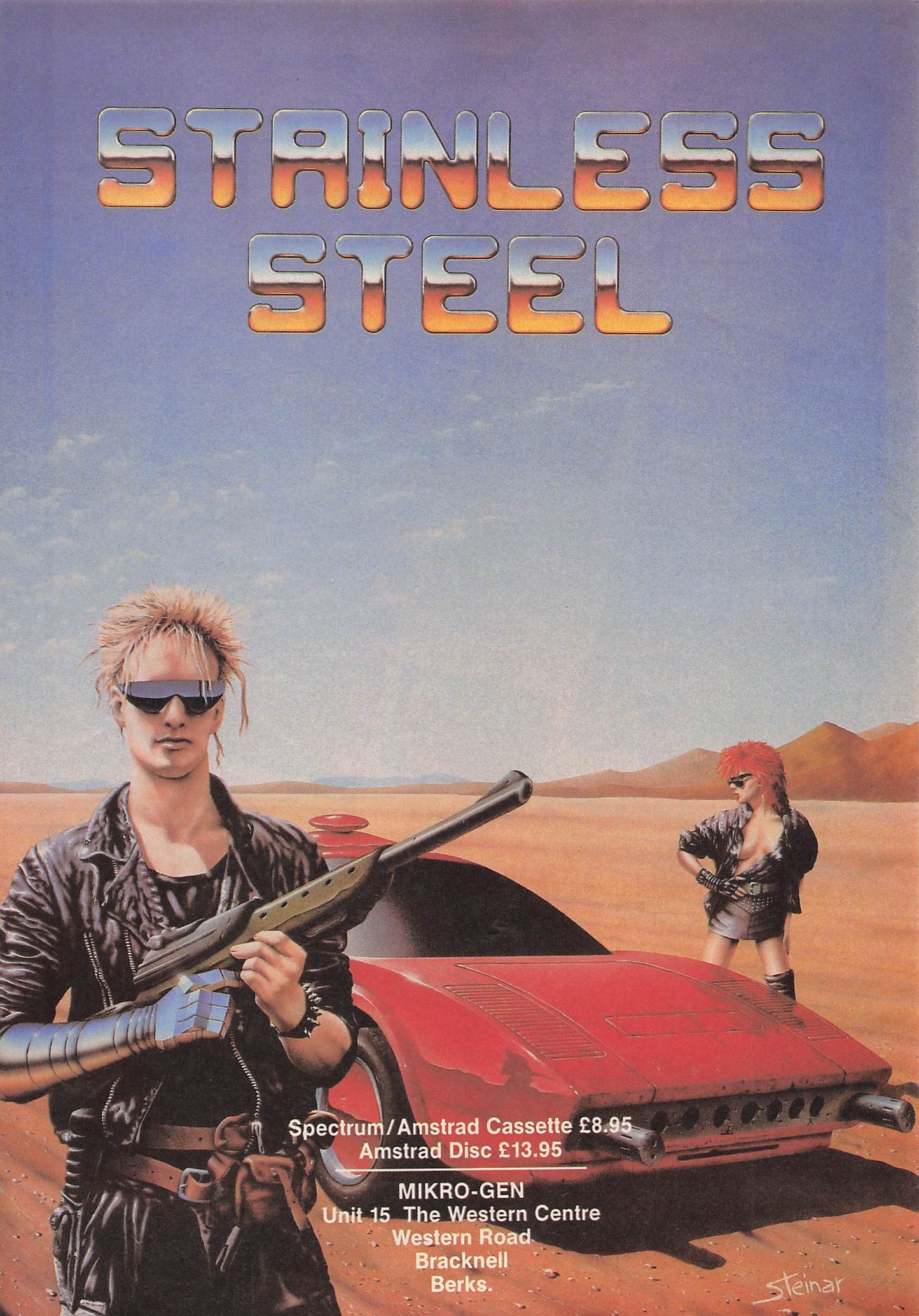 Original printed advert for Stainless Steel from 1986