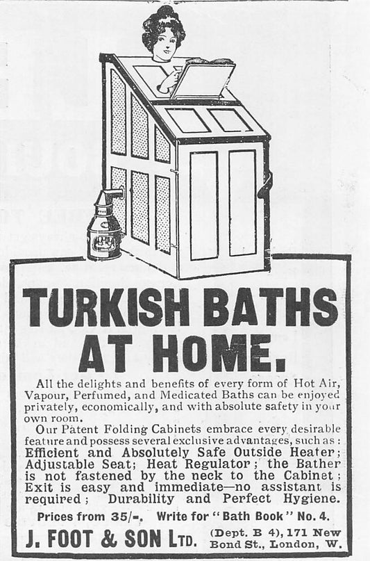 Original small printed advert for J. Foot & Son 1911